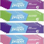 Gsuila Propel Powder Packets, 4 Flavor Variety Pack with Electrolytes, Vitamins and No Sugar 20 - Pack